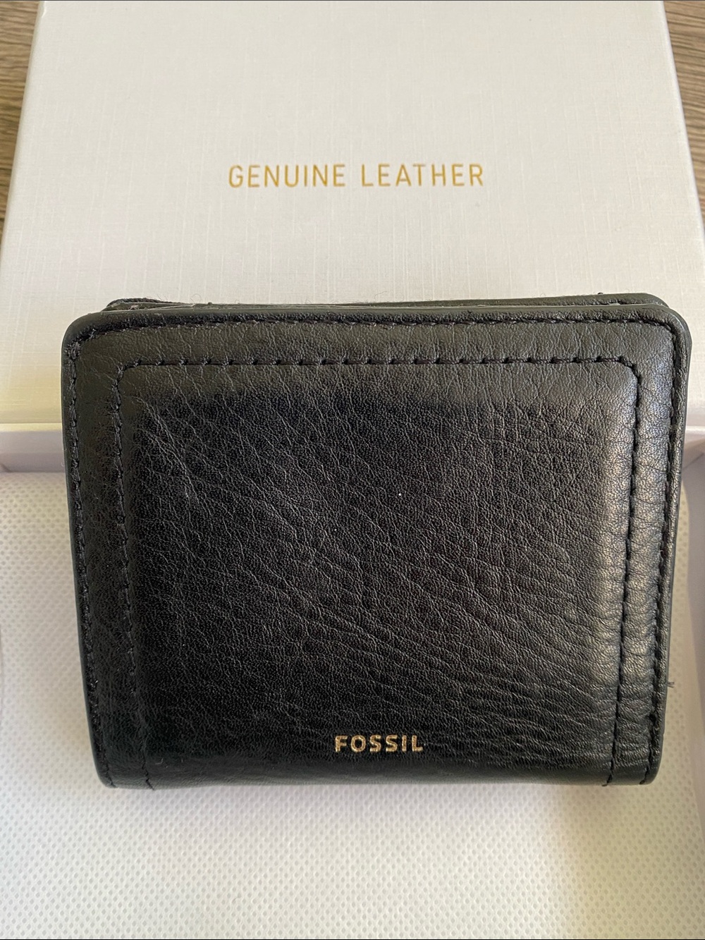 Fossil Black Leather Wallet